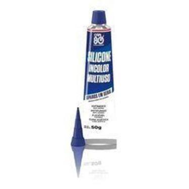 Imagem de Cola Silicone Multiuso Incolor 50G - CAR80