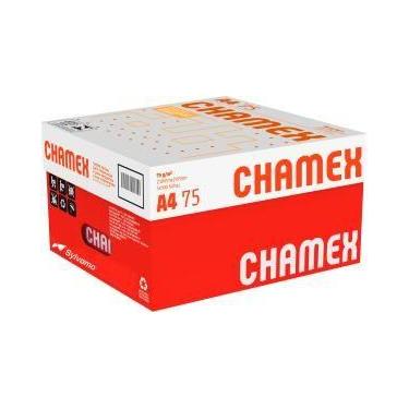 Imagem de Caixa de Papel Oficio Chamex Office A4 75g/m² com 5000 Folhas