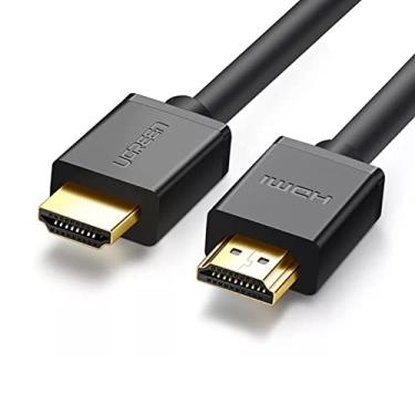 Imagem de Cabo HDMI 5m Preto, Suporte 4K, Full HD, 3D, 18 Gbps, ARC, Compatível com TV, Monitor, Projetor, Console, Computador Conexão de Áudio e Vídeo - No Brasil