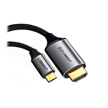 Imagem de Ugreen Mm142 Cabo Micro Usb Tipo C para Hdmi Preto Velocidade de Até 5.4Gbps Resolução de Até 4k 60Hz / No Brasil