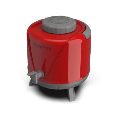 Imagem de Botijão Garrafa Térmica Unitermi 5L Torneira p/ Água Chá Suco Café, Ve