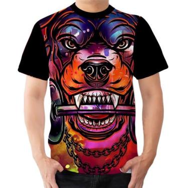 Imagem de Camiseta Camisa Ads  Rottweiler Cachorro Animal cão 3 - Fabriqueta, G