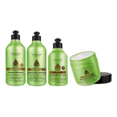 Imagem de Kit De Tratamento Cabelos Cacheados Moringa Oil Facinatus