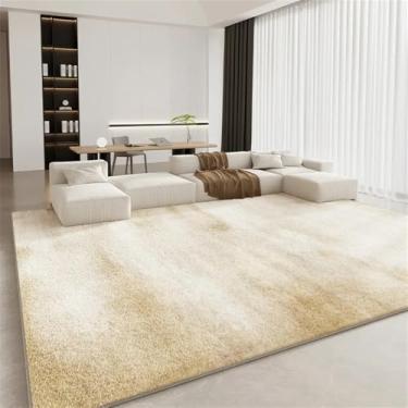 Imagem de HJZSZX Tapete para sala de estar, quarto, tapete curto de veludo antiderrapante, cor sólida, tapete de cabeceira, decoração confortável para casa, tapetes para os pés, DD511, QD, A, 300x400CM