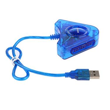 Imagem de Conversor de cabo para PC PS2, cabo adaptador conversor USB para controle PlayStation PSX PS1 PS2