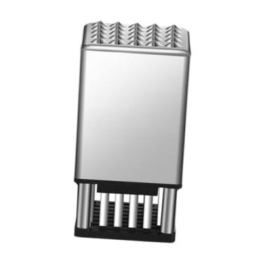 Imagem de Bothyi Ferramenta amaciadora de carne, de carne, suprimentos de cozinha, resistente, amaciador de cozinha em aço inoxidável para amaciar bife e, Sem Alça