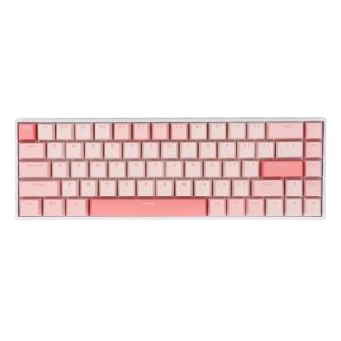 Imagem de Teclado Mecânico, Teclado de Jogos Sem Fio Retroiluminado RGB Dinâmico Hot Swap 3.0 5.0 para Laptop