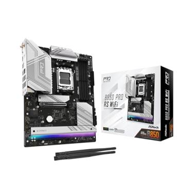 Imagem de ASRock AMD B850 Pro RS WiFi 6E Soquete AM5 Ryzen 9000/8000/7000 Series DDR5 até 8000+ (OC) MHz 256GB ATX Placa-mãe M.2 SATA3 6.0 Gb/s PCIe 5.0 BIOS Flashback 2.5G LAN