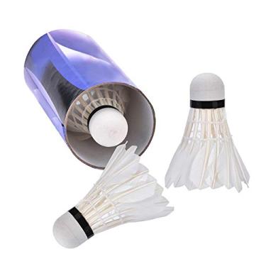 Imagem de Petecas de Badminton de 3 Unidades para Entretenimento de Treinamento Esportivo Interno Externo B Uso Ao Ar Livre Tornando a Adição de Suas Atividades