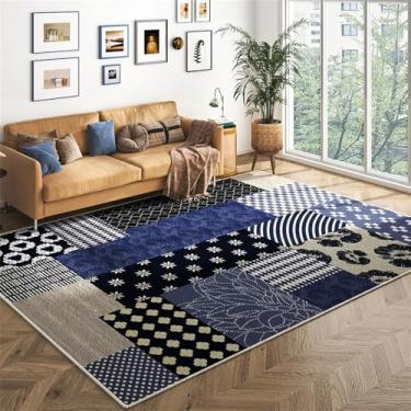 Imagem de HJZSZX Cor combinando estilo étnico decorar sala de estar tapete quarto cabeceira tapete mesa de centro área lazer pelúcia tapete, QH1849, QD, 300x400CM