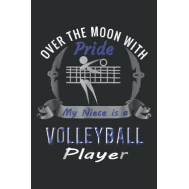 Imagem de Proud Aunt And Uncle Volleyball Player: Daily Planner Notepads - To Do List with Priorities, Notes, Meals and Water Intake Tracker, 100 Pages
