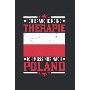 Imagem de Poland Notizbuch: Polen Therapie Urlaub Poland Reise Geschenk / 6x9 Zoll / 120 karierte Seiten Seiten