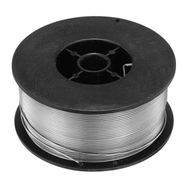Imagem de HARFINGTON Flux Core MIG Fio de solda E71TGS 0,047 polegadas, carretel de 0,9 kg, fio MIG de aço suave de baixo carbono com baixo respingo para soldagem a gás em todas as posições