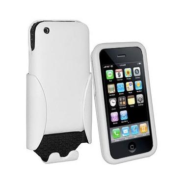 Imagem de Combo de capa coldre para iPhone para 3G/3GS – branco alpino