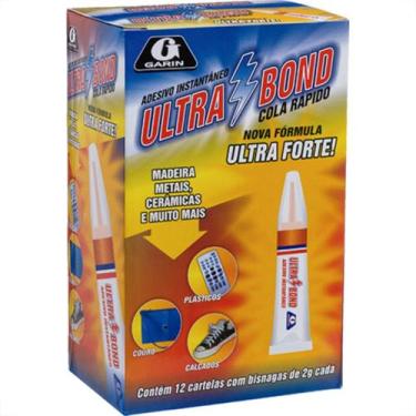 Imagem de Cola Ultra Bonder 2Gr C/12 - GARIN