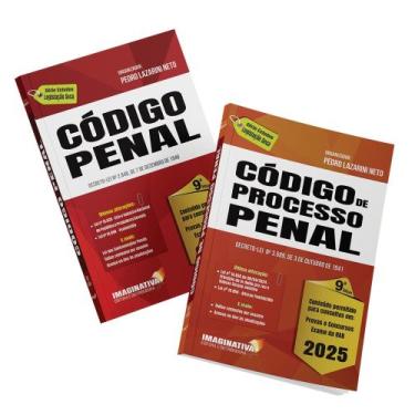 Imagem de Código penal e código de processo penal 2025 - box série de legislação