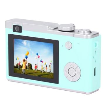 Imagem de Câmera Digital 1080p Elegante e Portátil para Vloggers 16x Ponto de Zoom e Fotografar Câmera para Criadores de Conteúdo Material Abd (Verde claro)