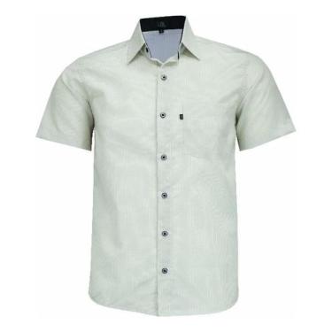 Imagem de Camisa Listrada Manga Curta Lbl Com Bolso Não Amassa 3022, Cor 10, 1