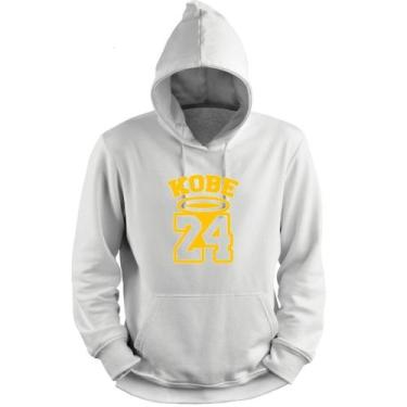 Imagem de Blusa Moletom Capuz Basquete Kobe 24 Mamba Basketball - Loja White Mam