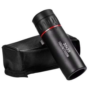 Imagem de Mini telescópio óptica portátil 60x21 bak4 zoom monocular com alça de pulsoescopo para acampamento ao ar livre