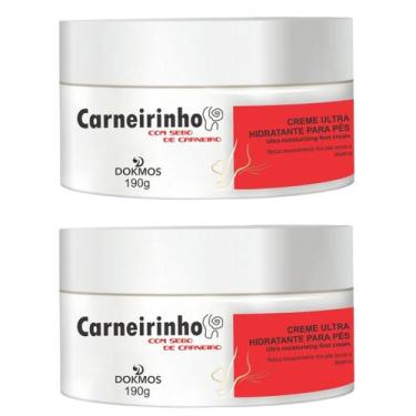 Imagem de Kit 2 Creme Para Os Pés Carneirinho Sebo De Carneiro Dokmos