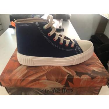 Imagem de Tênis cano alto (botinha) preto/pink - Vinella