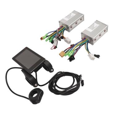 Imagem de Controlador de Motor Elétrico, 24V 36V 48V 500W 25A Kit de Conversão de Bicicleta Elétrica de Acionamento Duplo Kit M6T LCD Display Kit para Scooter de Bicicleta Elétrica de