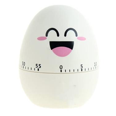Imagem de Cronômetro de ovos de cozinha 60 minutos desenho animado bonito relógio de cozinha alarme mecânico decoração de casa (cor: C, tamanho: tamanho único)
