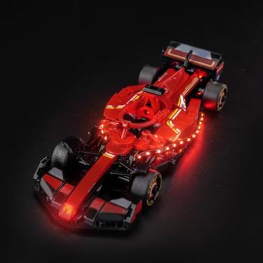 Imagem de BrickBling Light Only, Compatible with Lego Speed Champions Ferrari SF-24 F1 - Not Come with Car (77242)