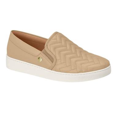 Imagem de Tênis Vizzano Feminino Slip On Básico Bege 347363