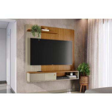 Imagem de Home Theater Aurora para TV de até 65 polegadas - Cumaru Opala - Madetec