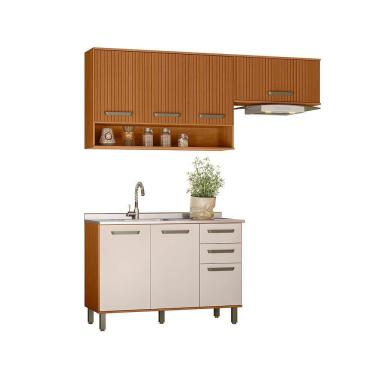 Imagem de Cozinha Criare 3 Peças para Pia Poliman Móveis