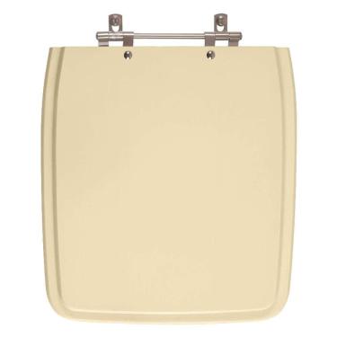 Imagem de Assento Sanitario Vila Rica (Quadrado) Salmão p/Vaso Icasa