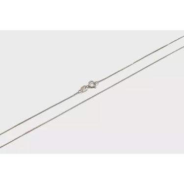 Imagem de Corrente Veneziana Em Ouro Branco 18k 0,50mm 40cm
