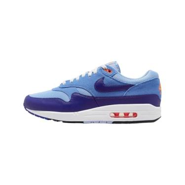 Imagem de Nike Tênis masculino Air Max 1 Essential (FZ5808-400, azul psíquico/rosa hiper/azul universitário), Azul psíquico/rosa hiper/azul universitário, 41