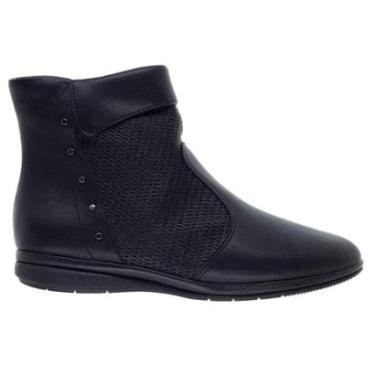 Imagem de Bota Cano Curto Feminina Piccadilly 261028 Preta-Feminino