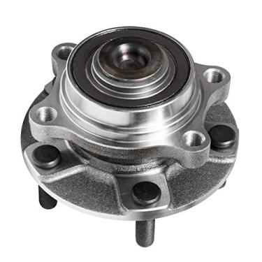 Imagem de TUCAREST 513268 Rolamento de roda dianteira e conjunto de cubo compatível com 2003-2009 Ni-ssan 350Z /2003-2006 In-finiti G35 w/RWD, (2007 G35 w/RWD 2-Door Coupe Only) [5-Stud Hub]