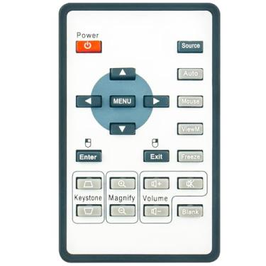 Imagem de Controle remoto de substituição Commander compatível com projetor ViewSonic PJD6212 VS12618 PJD5112 VS13729 PJD6211 VS12472 PJD6211P PJD6221