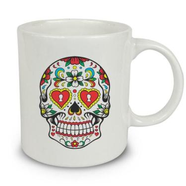 Imagem de Caneca Caveira Sortida 320ml - Cerâmica Regina