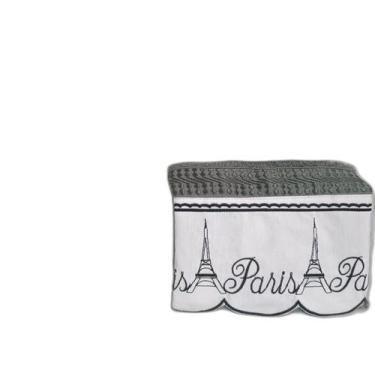 Imagem de Jogo Toalha Banho Gigante Luxo Nobre 5 Pçs Bordadas Verde - Thais Enxo