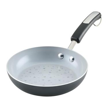 Imagem de Farberware Frigideira antiaderente de cerâmica monocromática da Disney, pode ser lavada na lava-louças, frigideira aberta de 20 cm, preta
