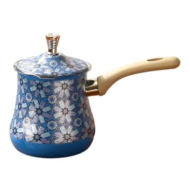 Imagem de IEUDNS Cafeteira de aço inoxidável para fogões a gás profissional portátil para derreter chocolate multifuncional para cozinha restaurante, 720 Ml