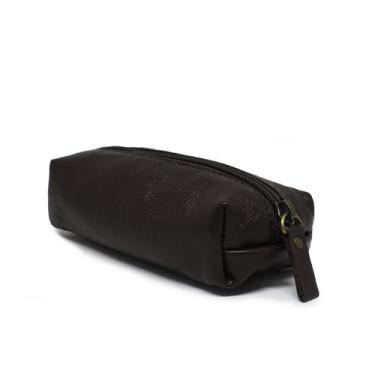 Imagem de Estojo de Couro Ollye  Marrom Café - Relicário Bolsas e Pastas, Marrom