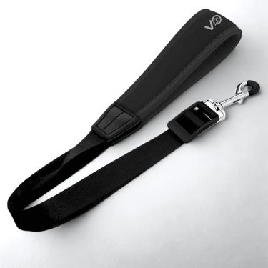 Imagem de Correia Luxo Preta Para Sax Alto Tenor Voik VCS-200 BK