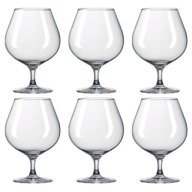 Imagem de Conjunto de 6 Taças de Cristal para Conhaque 660ml Classic - Oxford