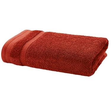 Imagem de Toalha de Banho Döhler Marrocos 100% algodão, gramatura de 450g/m² (Terracota -1 Banho, 70cm x 140cm)