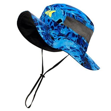 Imagem de (One Size, Prym1 Shoreline) - KastKing Sol Armis UPF 50 Boonie Hat - Sun Protection Hat, Fishing Hat, Beach & Hiking Hat, Paddling, Rowing, Kayaking - Breathable Fabric - Comfortable - Prym1 Camo
