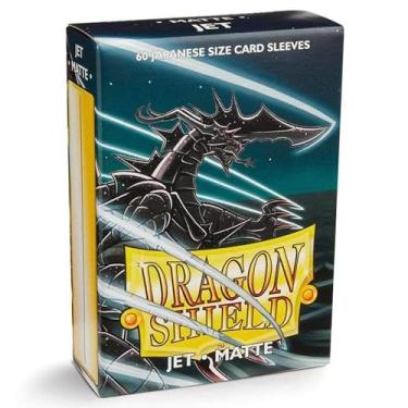 Imagem de Dragon Shield Matte Mini Japanese Jet 60 ct Card Sleeves Individual Pack