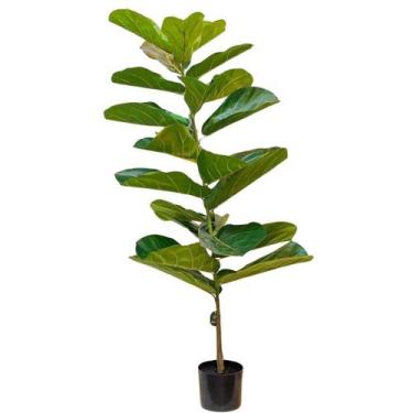 Imagem de Ficus Lyrata Planta Artificial Grande Árvore Decorativa 1,5m - Grillo