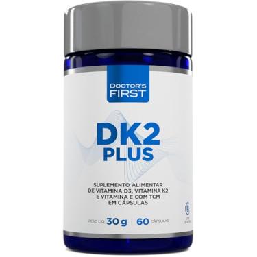 Imagem de Vit D3 + Vit K2 - DK2 PLUS - Doctor's FIRST- 60 cápsulas